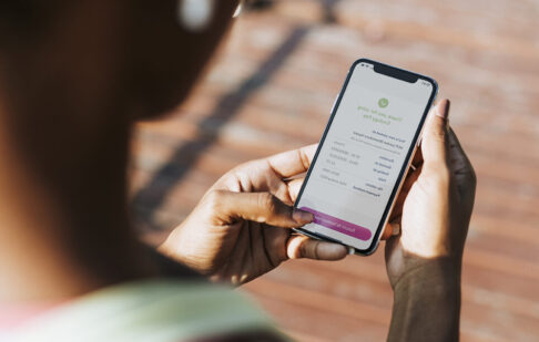 App over kiosk