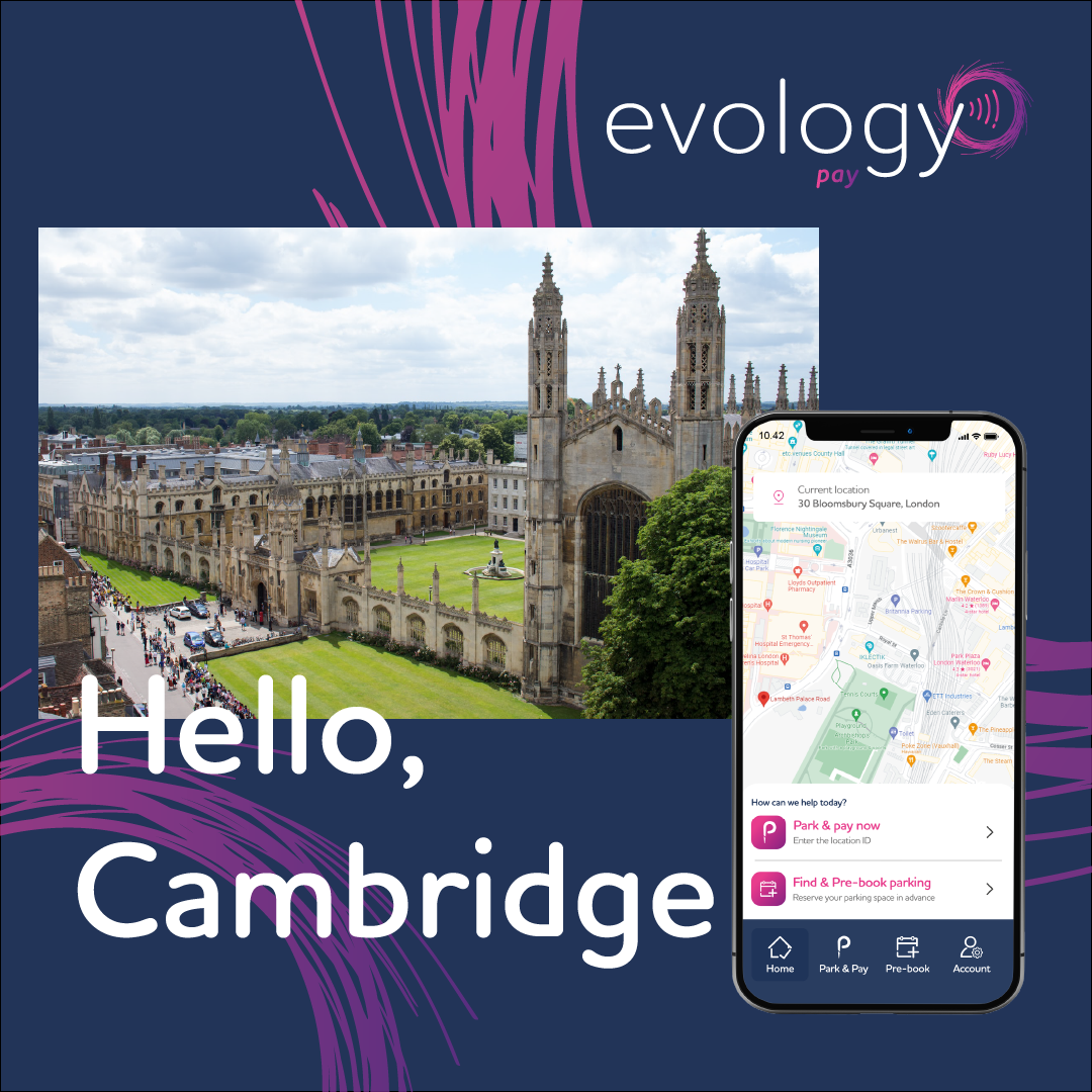 Parking in Cambridge Evology Parking