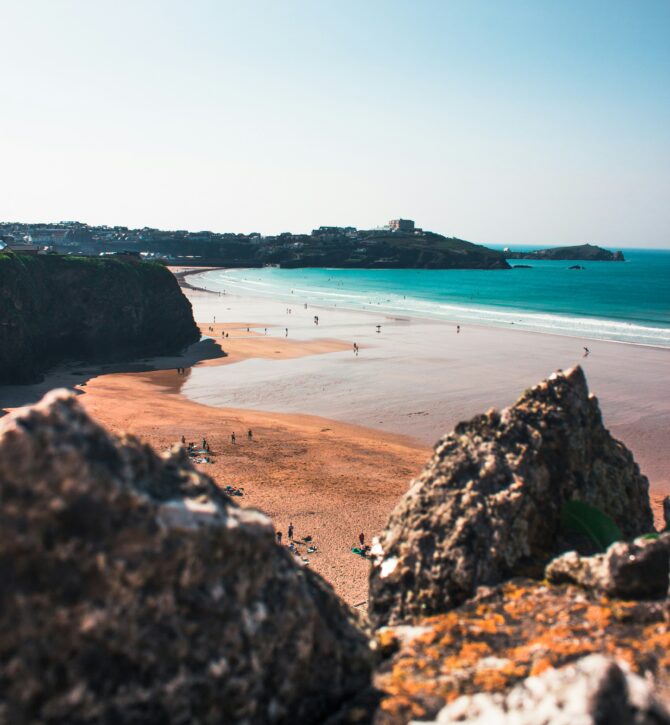 Tolcarne Beach in Newquay