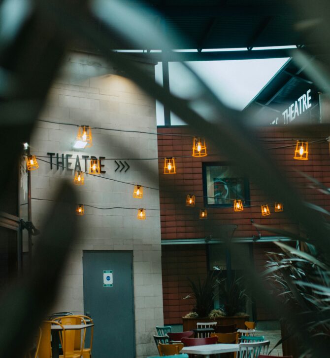 A bar in Milton Keynes