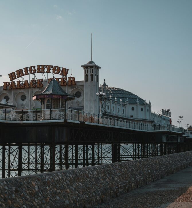 Brighton Pier sign