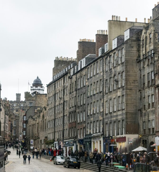 Edinburgh on a clear day