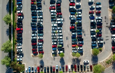 A full car park